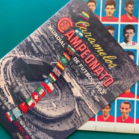 Copa Mundial 62': Álbum Completo a Pegar [Todas sus láminas]