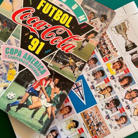 COPA AMÉRICA 91': Álbum Completo a Pegar [Todas sus láminas]
