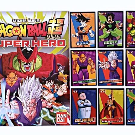 Dragon Ball Super Hero: Álbum Completo a Pegar [Todas sus láminas]