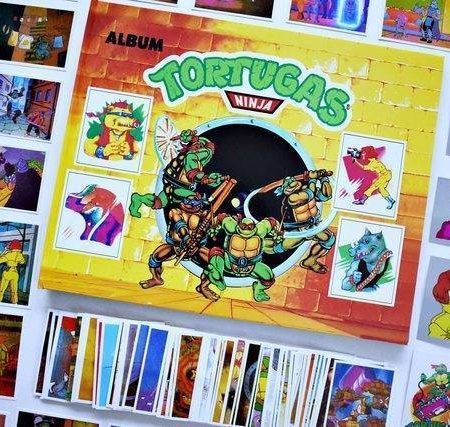 Tortugas Ninja 80': Álbum Completo A Pegar