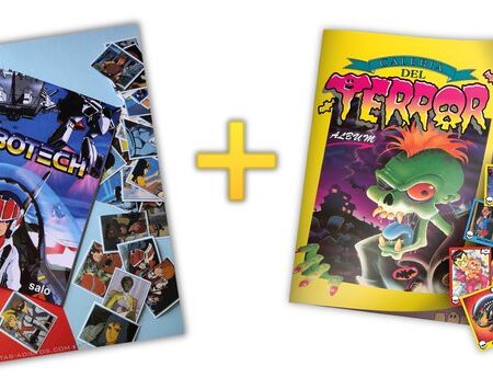 . Promos: Galeria + Robotech: Álbum Completo a Pegar [Todas sus láminas]