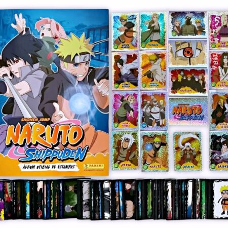 Naruto Shippuden, Shonen Jump: Álbum Completo a Pegar [Todas sus láminas]