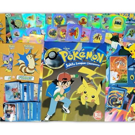 Pokémon Johto: Álbum Completo a Pegar [Todas sus láminas]