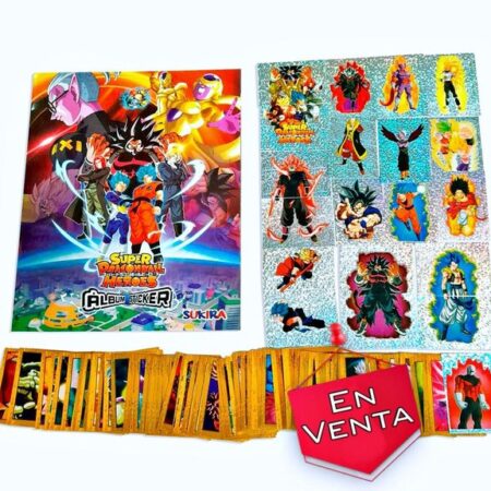 Dragon Ball Super Heroes: Álbum Completo a Pegar [Todas sus láminas]