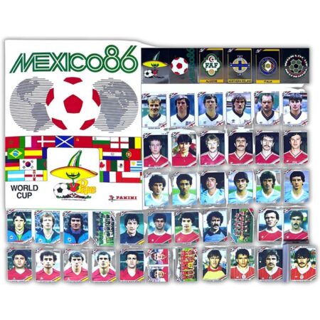 Copa Mundial 86' Mexico: Álbum Completo a Pegar [Todas sus láminas]