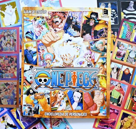 One Piece, Enciclopedia: Álbum Completo a Pegar [Todas sus láminas]