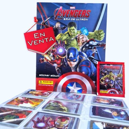 Avengers, Era de Ultrón: Álbum Completo a Pegar [Todas sus láminas]