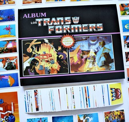 Transformers 80': Álbum Completo a Pegar [Todas sus láminas]