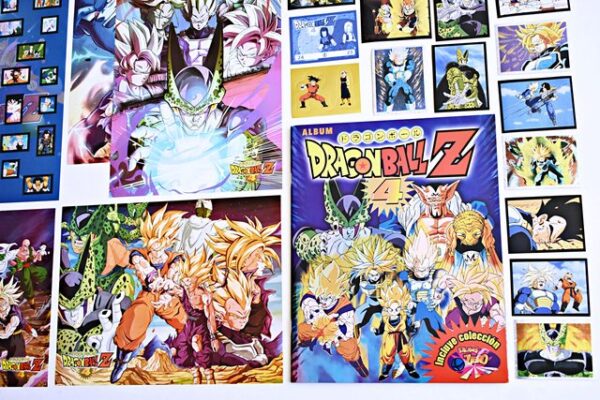 Dragon Ball Z4: Álbum Completo a Pegar [Todas sus láminas]