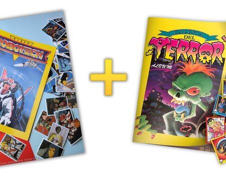 . Promos: Galeria + Robotech: Álbum Completo a Pegar [Todas sus láminas]