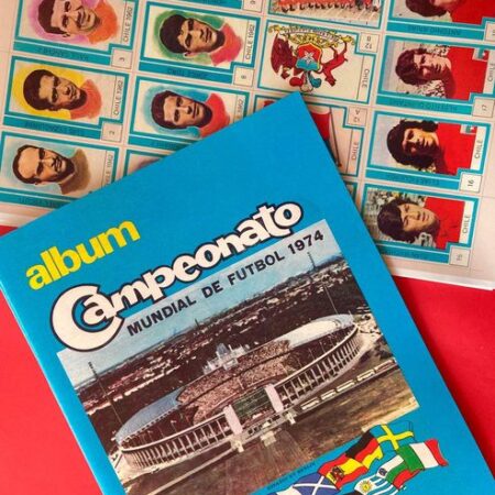 Copa Mundial 74' Alemania: Álbum Completo a Pegar [Todas sus láminas]