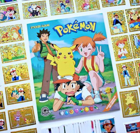 Pokémon, Liga Naranja & Primeras Ligas: Álbum Completo a Pegar [Todas sus láminas]