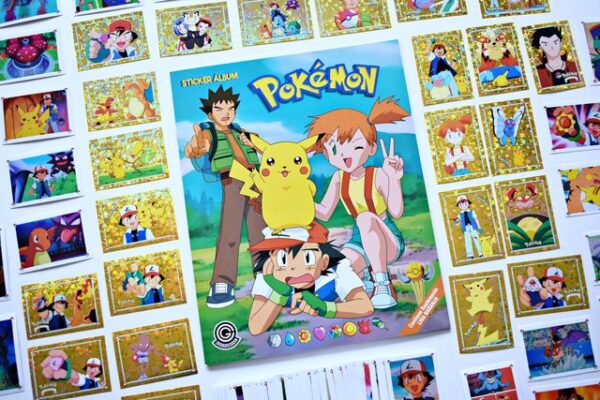 Pokémon, Liga Naranja & Primeras Ligas: Álbum Completo a Pegar [Todas sus láminas]