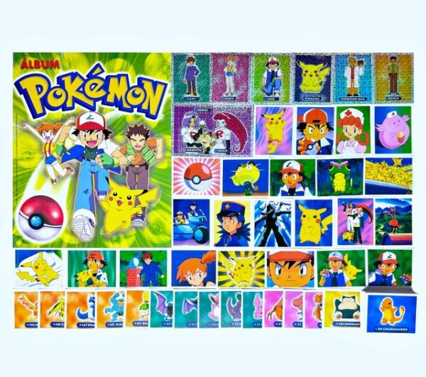 Pokémon 1: Álbum Completo a Pegar [Todas sus láminas]