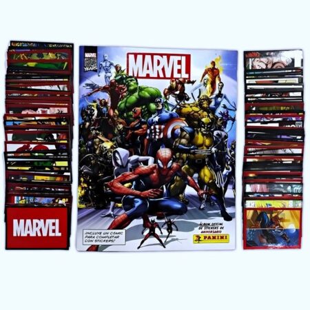 Marvel 80 Años: Álbum Completo a Pegar [Todas sus láminas]