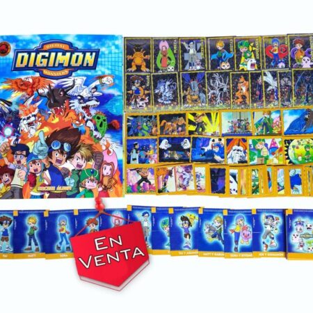 Digimon: Álbum Completo a Pegar [Todas sus láminas]