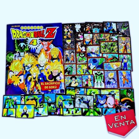 Dragon Ball Z4: Álbum Completo a Pegar [Todas sus láminas]