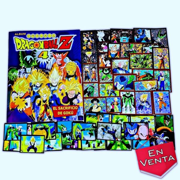 Dragon Ball Z4: Álbum Completo a Pegar [Todas sus láminas]