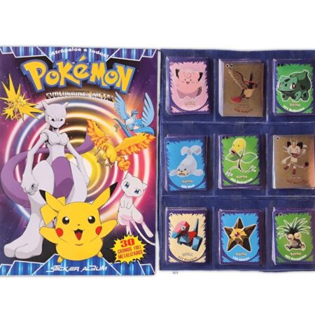 Pokémon, Evoluciones Metal 1: Álbum Completo a Pegar [Todas sus láminas]