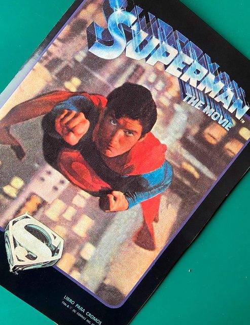 Superman The Movie: Álbum Completo A Pegar