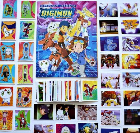 Digimon 3: Álbum Completo a Pegar [Todas sus láminas]