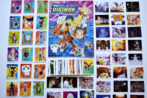 Digimon 3: Álbum Completo a Pegar [Todas sus láminas]