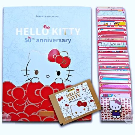 Hello Kitty 50th Aniversario (Panini, 2024)[Tapa Dura]: Álbum Completo A Pegar [Ultimas Unidades]