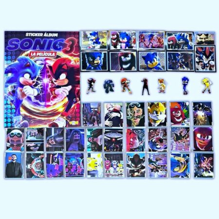 Sonic 3: Álbum Completo a Pegar [Todas sus láminas]