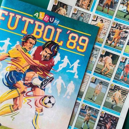 Fútbol 89': Álbum Completo a Pegar [Todas sus láminas]