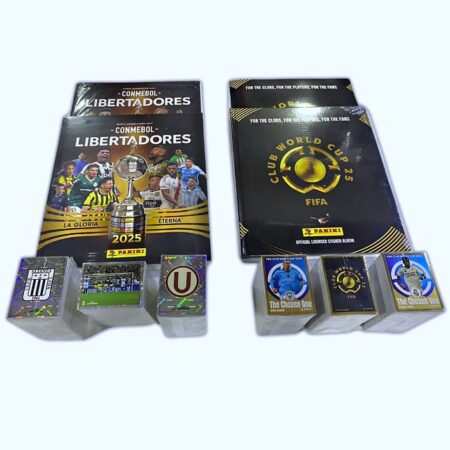 Copa Libertadores + Mundial de Clubes [2025]: Álbum Completo a Pegar [Todas sus láminas]