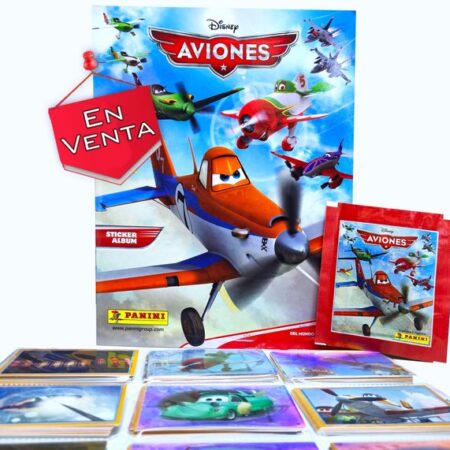 Aviones (Panini): Álbum Completo a Pegar [Todas sus láminas]