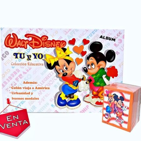 Disney Tu y Yo: Álbum Completo a Pegar [Todas sus láminas]