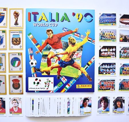 Copa Mundial 90' Italia: Álbum Completo a Pegar [Todas sus láminas]