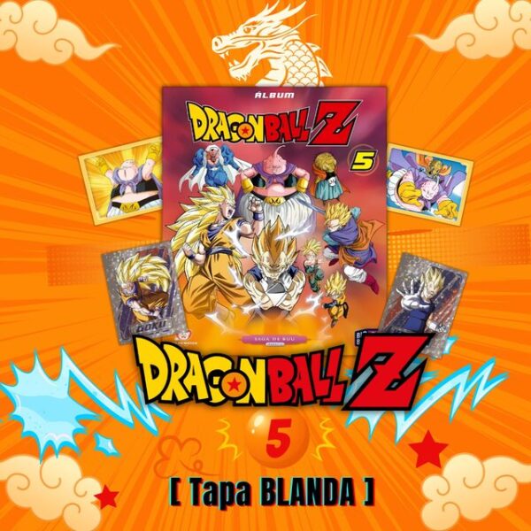 Dragon Ball Z5: Álbum Completo a Pegar [Todas sus láminas]