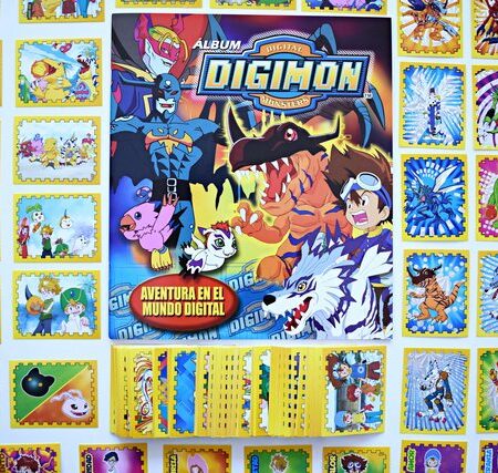 Digimon 1: Álbum Completo a Pegar [Todas sus láminas]