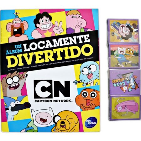 Cartoon Network, Locamente Divertido: Álbum Completo a Pegar [Todas sus láminas]