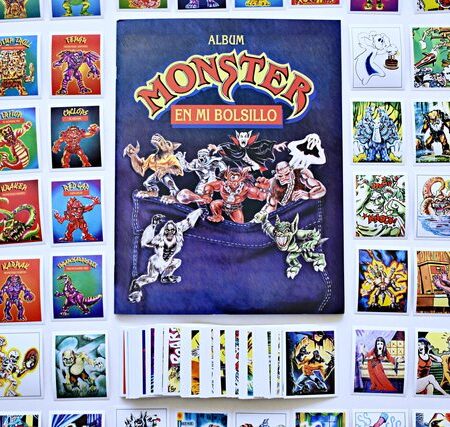 Monster en mi Bolsillo [Monster in my Pocket]: Álbum Completo a Pegar [Todas sus láminas]