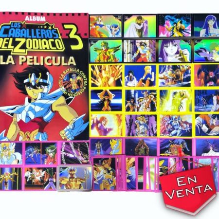 Caballeros Del Zodiaco 3: Álbum Completo a Pegar [Todas sus láminas]