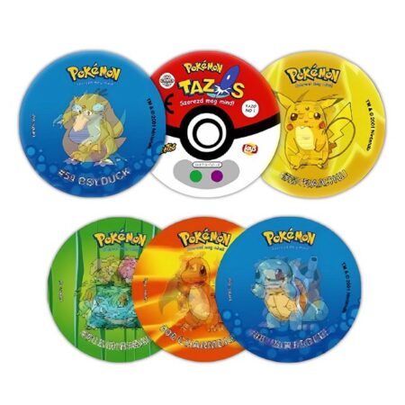 Pokémon, Tazos 3D 1ra Generación [Colección Completa]: Álbum Completo a Pegar [Todas sus láminas]