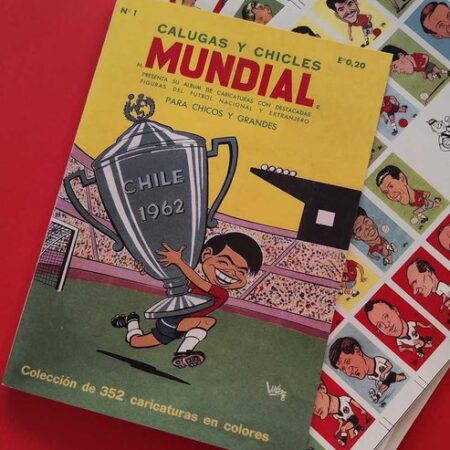 Copa Mundial 62' Cabezones: Álbum Completo a Pegar [Todas sus láminas]