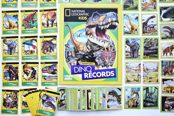 Dino Récords, National Geographic Kids: Álbum Completo a Pegar [Todas sus láminas]
