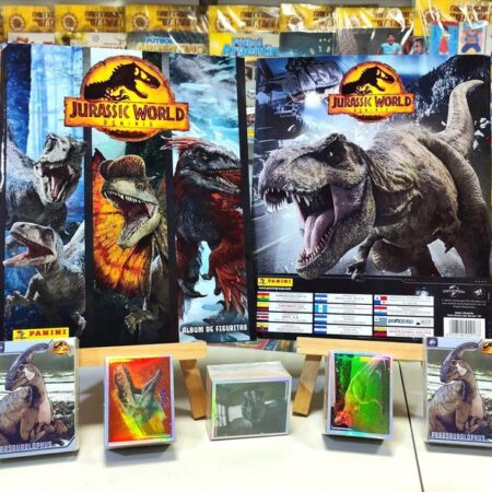 Jurassic World Dominio: Álbum Completo a Pegar [Todas sus láminas]