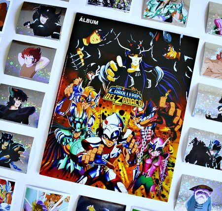 Caballeros Del Zodiaco, Negro: Álbum Completo a Pegar [Todas sus láminas]