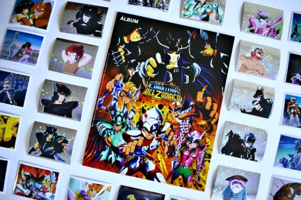 Caballeros Del Zodiaco, Negro: Álbum Completo a Pegar [Todas sus láminas]