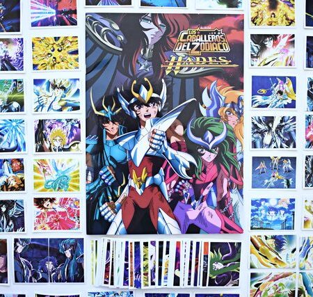 Caballeros Del Zodiaco, Hades: Álbum Completo a Pegar [Todas sus láminas]
