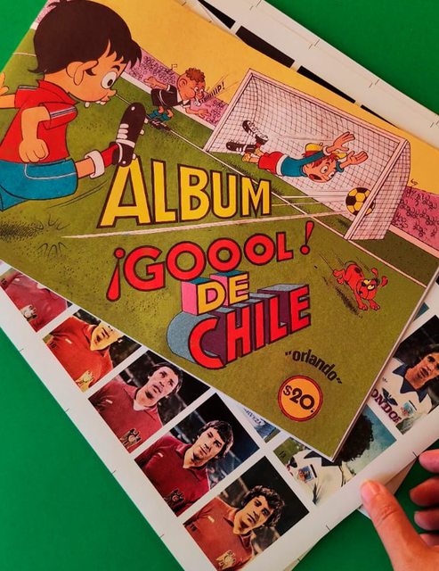 Fútbol 80' - ¡Goool! de Chile
: Álbum Completo a Pegar [Todas sus láminas]