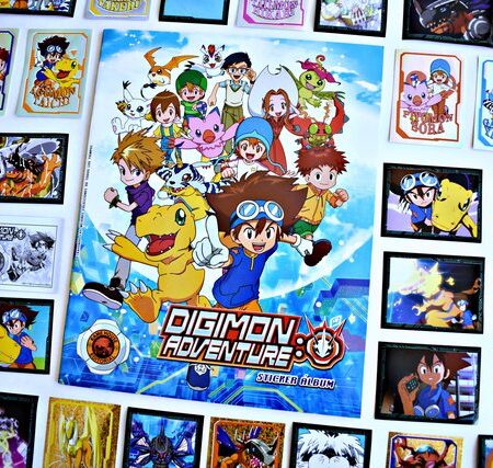 Digimon 1: Álbum Completo a Pegar [Todas sus láminas]