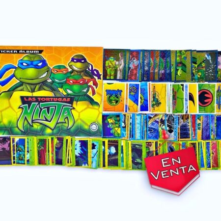 Tortugas Ninja: Álbum Completo a Pegar [Todas sus láminas]