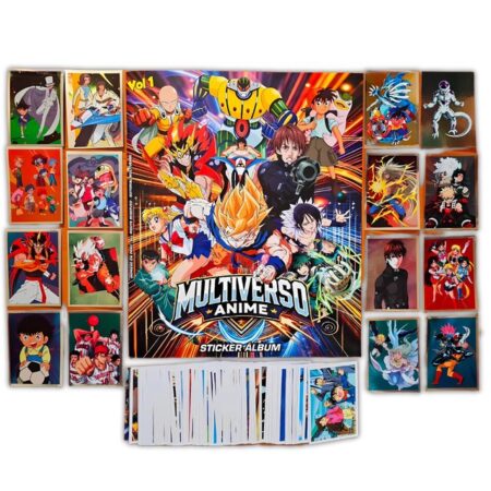 Anime Multiverso: Álbum Completo a Pegar [Todas sus láminas]