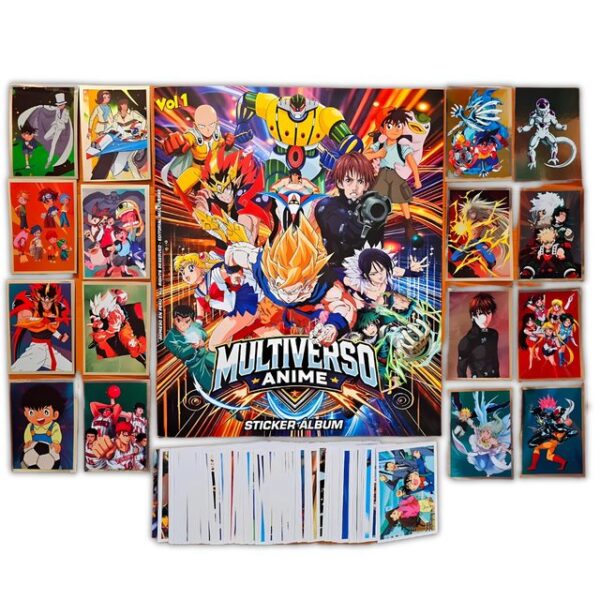 Anime Multiverso: Álbum Completo a Pegar [Todas sus láminas]
